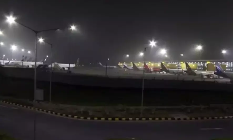 Flight delays loom at Delhi IGI airport amid Republic Day rehearsals and dense fog