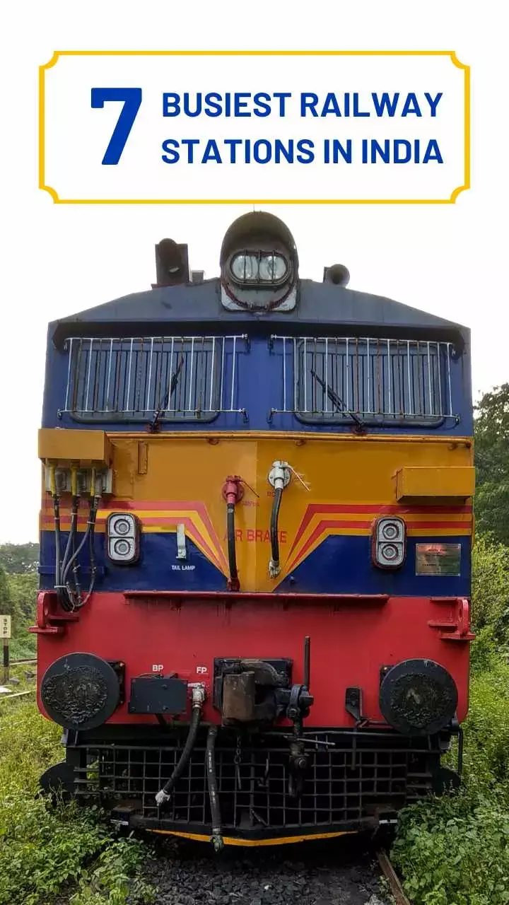 7 Busiest Railway Stations in India