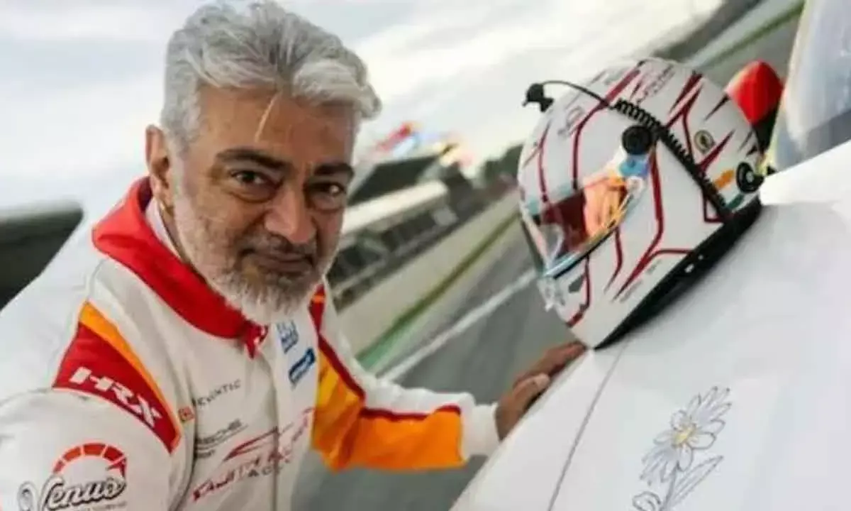 Tamil Actor Ajith Escapes Unhurt After Racing Car Crash Tamil Actor Ajith Escapes Unhurt After Racing Car Crash