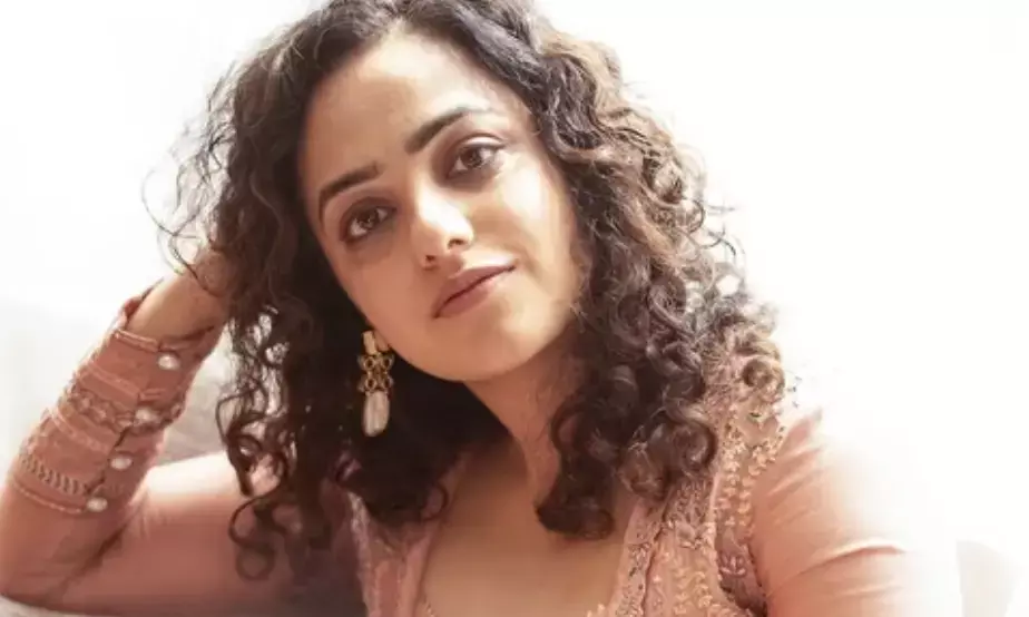 Nithya Menens playful moment with Director Mysskin steals the show at trailer launch