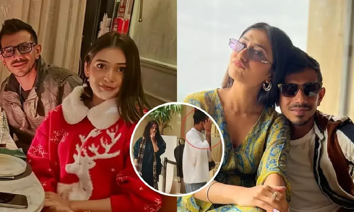 Yuzvendra Chahal and RJ Mahvashs Christmas Photo Sparks Buzz Amid Divorce Rumours with Dhanashree Verma Yuzvendra Chahal and RJ Mahvashs Christmas Photo Sparks Buzz Amid Divorce Rumours with Dhanashree Verma