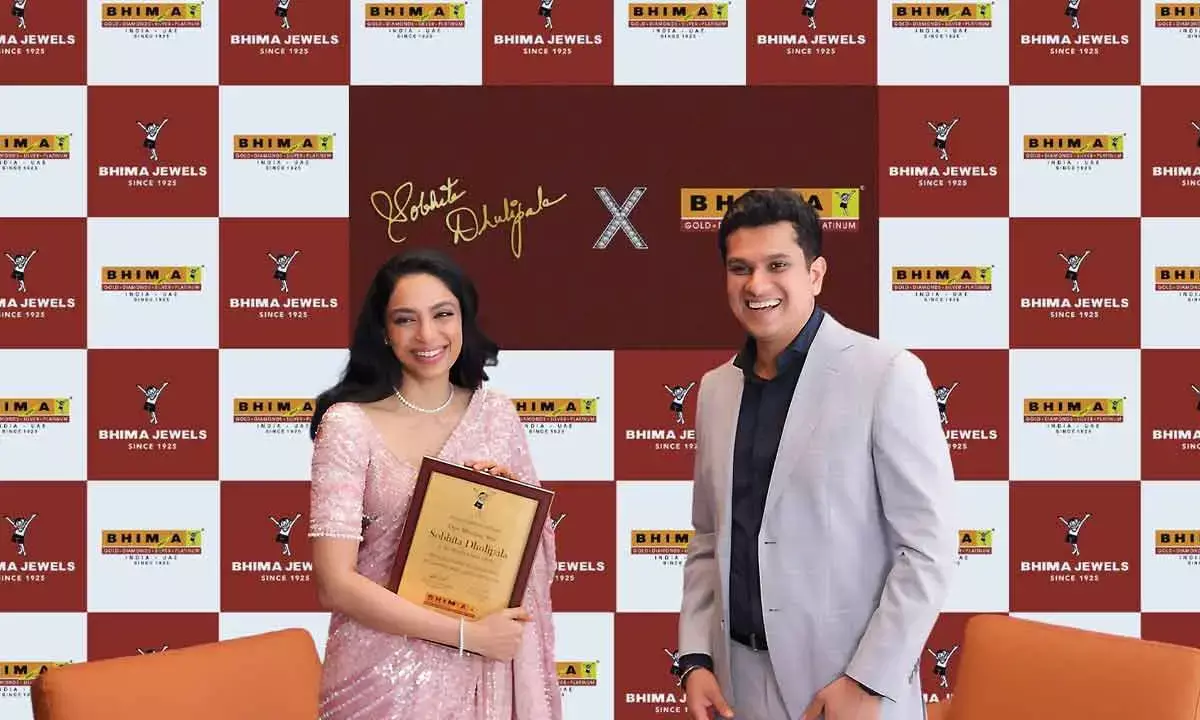 Bhima Jewels Launches Campaign With Sobhita