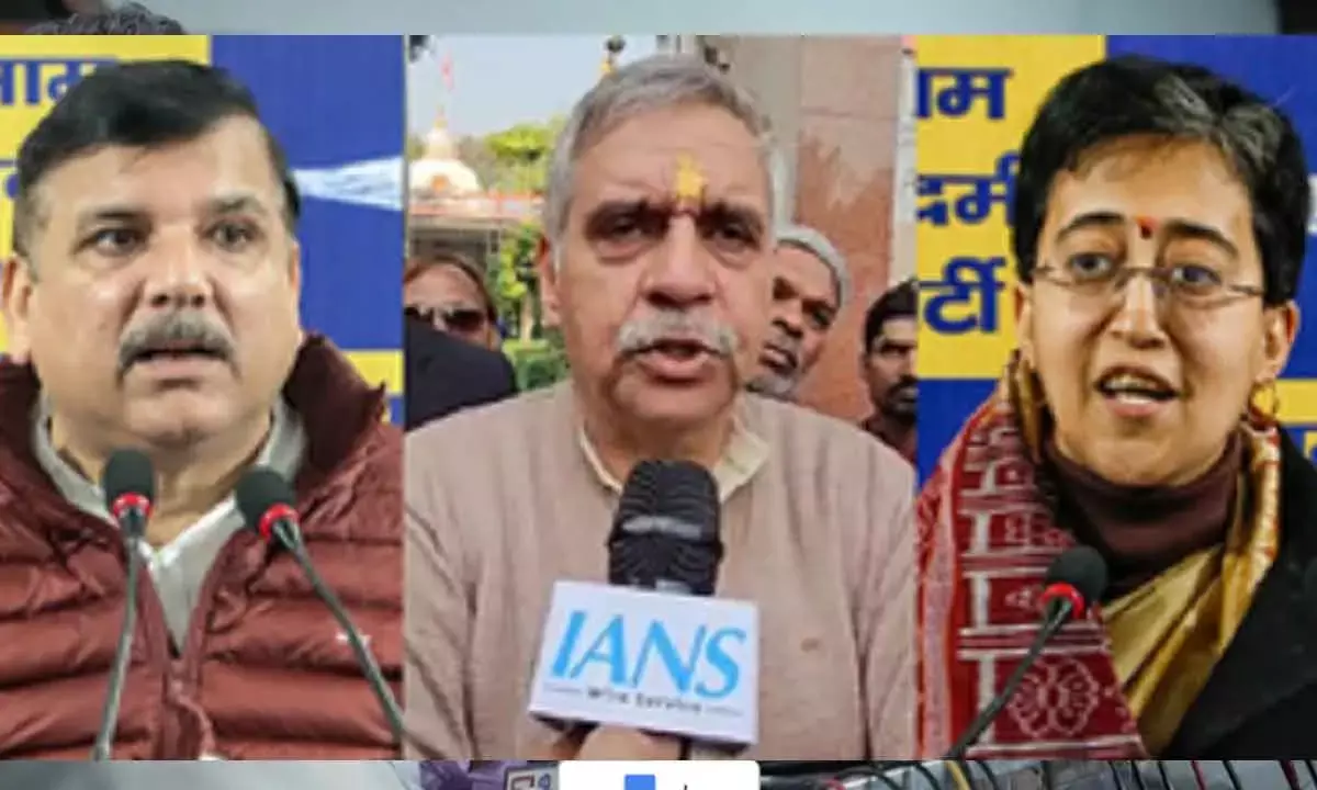 Sandeep Dikshit Files Defamation Case Against AAPs Atishi, Sanjay Singh