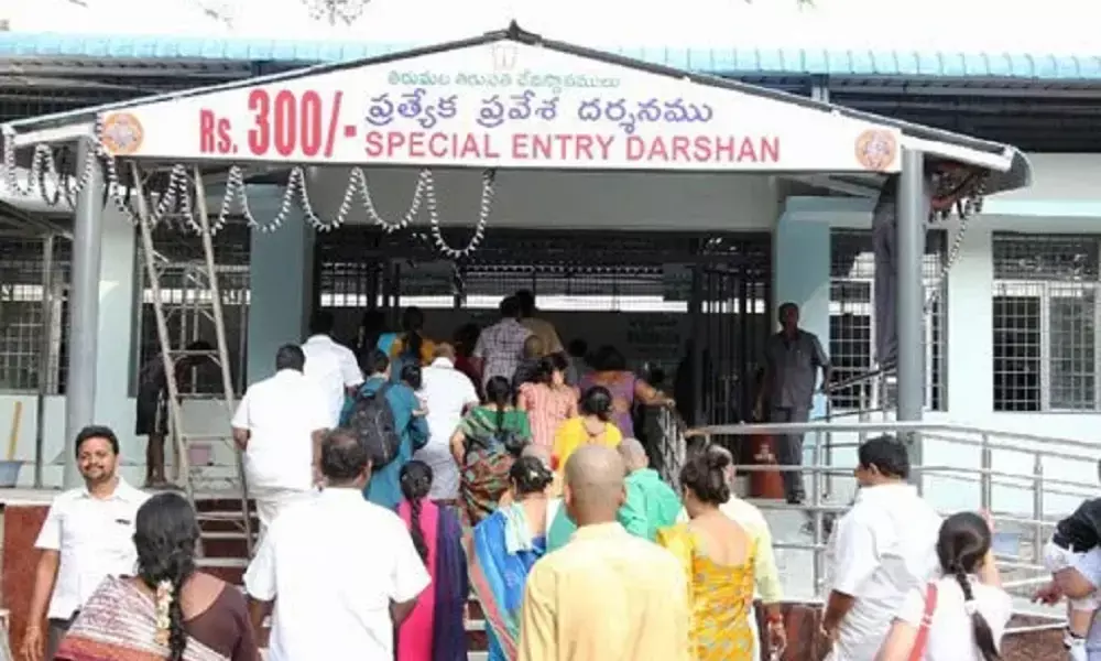 Recovered Devotees allowed Special Darshan at Tirumala Venkatswara Temple
