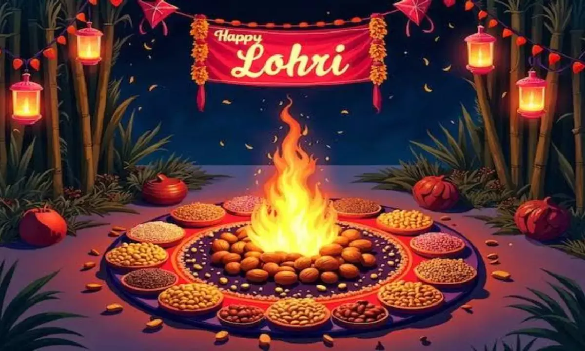 Happy Lohri 2025: 50+ Best Wishes, Messages, GIFs, Images, WhatsApp & Facebook Status to Share with Friends and Family Happy Lohri 2025: 50+ Best Wishes, Messages, GIFs, Images, WhatsApp & Facebook Status to Share with Friends and Family