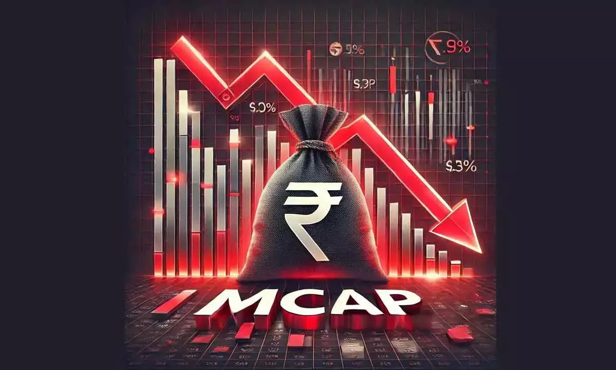 Rs 1.85-Trn Mcap Loss At Top-5 Firms