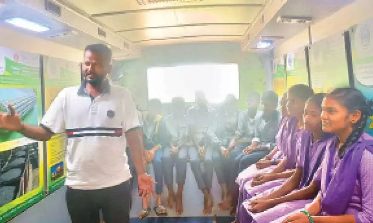 NPCIL’s Atom On Wheels Mobile Exhibition Gets Huge Response