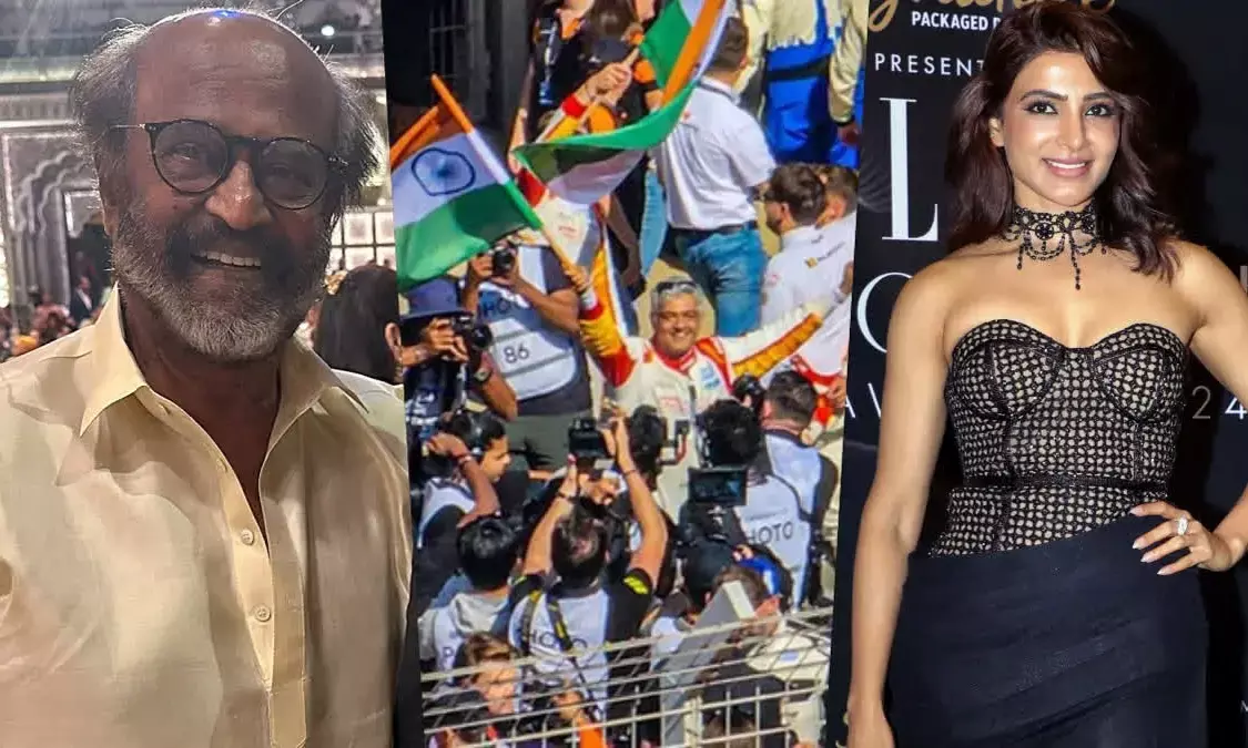 Rajinikanth, Samantha Ruth Prabhu, and Other Celebrities Celebrate Ajith Kumar’s Dubai 24H Race Success