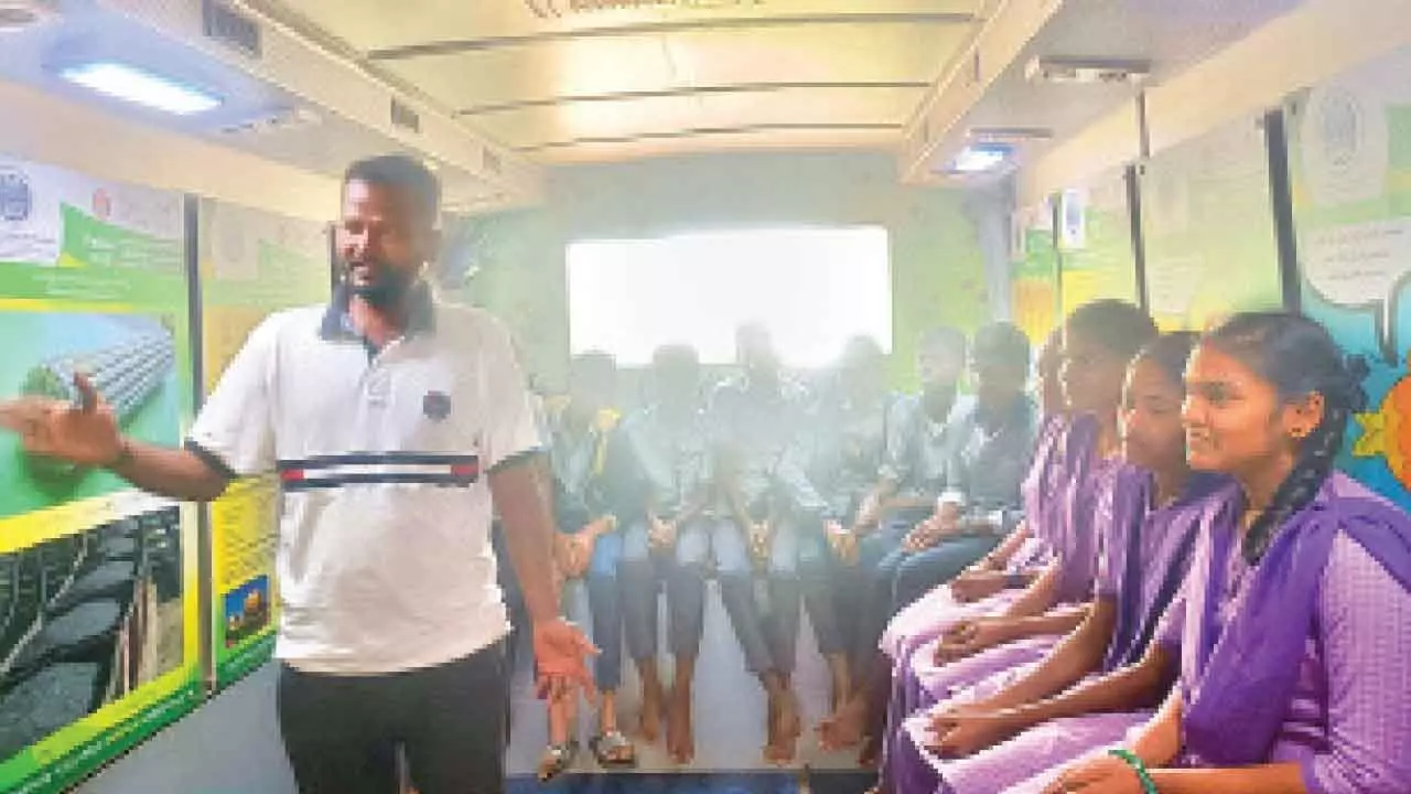 NPCIL’s Atom On Wheels Mobile Exhibition Gets Huge Response NPCIL’s Atom On Wheels Mobile Exhibition Gets Huge Response
