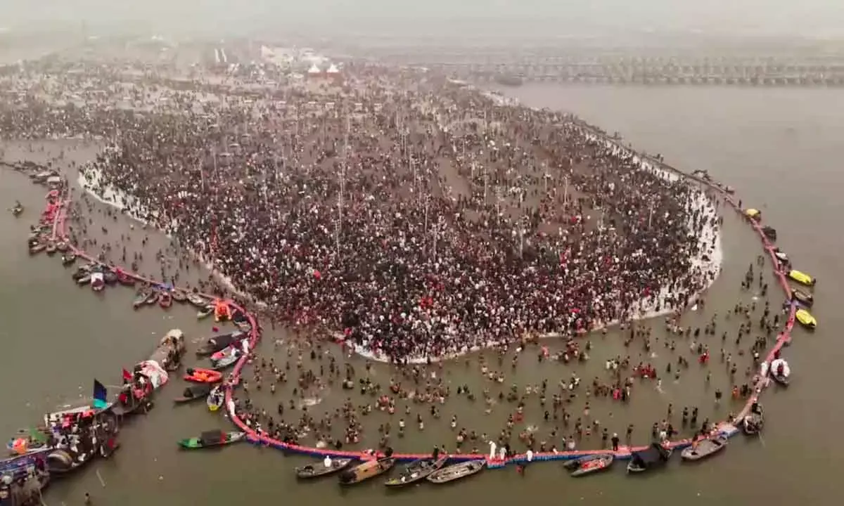 Maha Kumbh: Global Pilgrims Turn Sangam Into Confluence Of Faith, Humanity