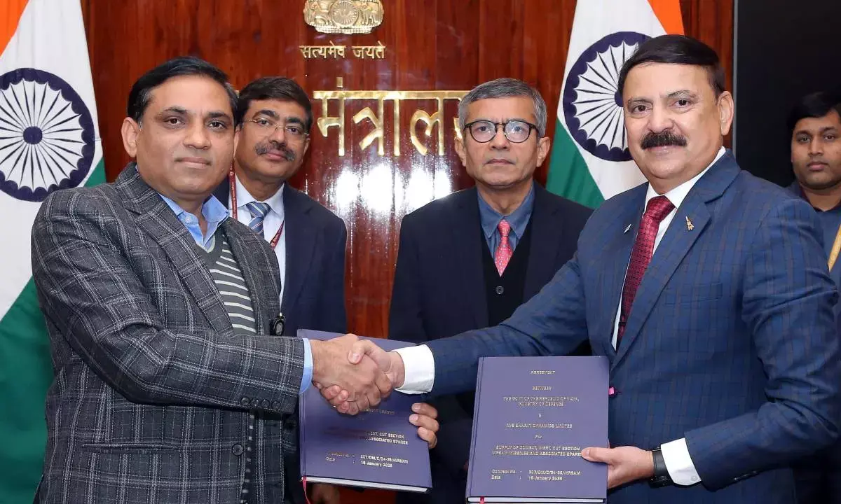 Bharat Dynamics bags Rs 2,960-cr defence contract