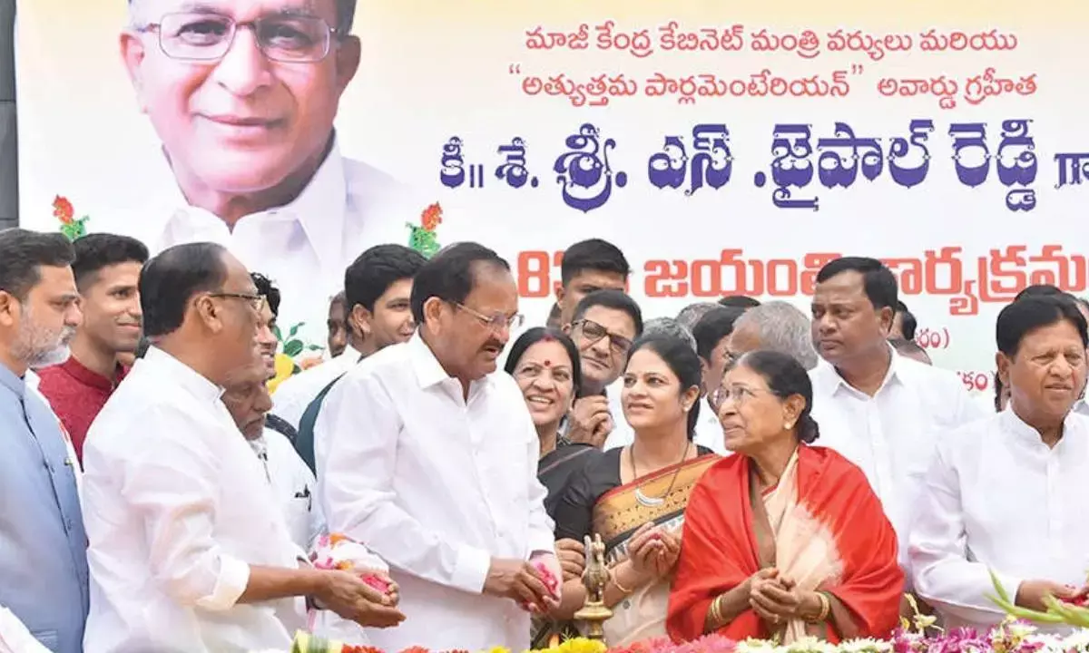 ‘S Jaipal Reddy played key role in Telangana creation’