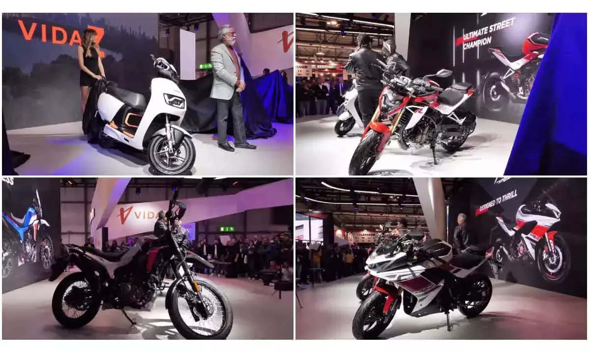 Hero MotoCorp Showcases 4 New Products