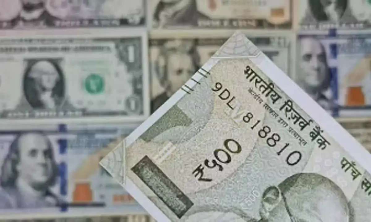 Rupee falls 7ps to 85.40/$