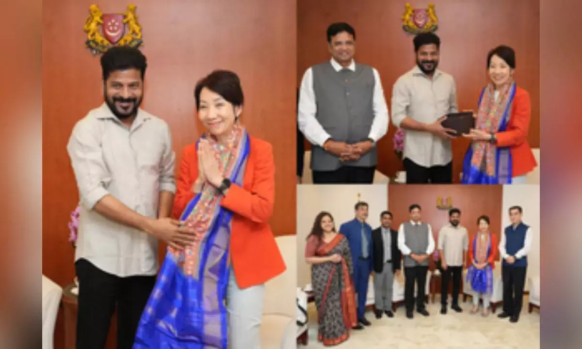Telangana CM, Singapore Minister discuss partnership in various sectors