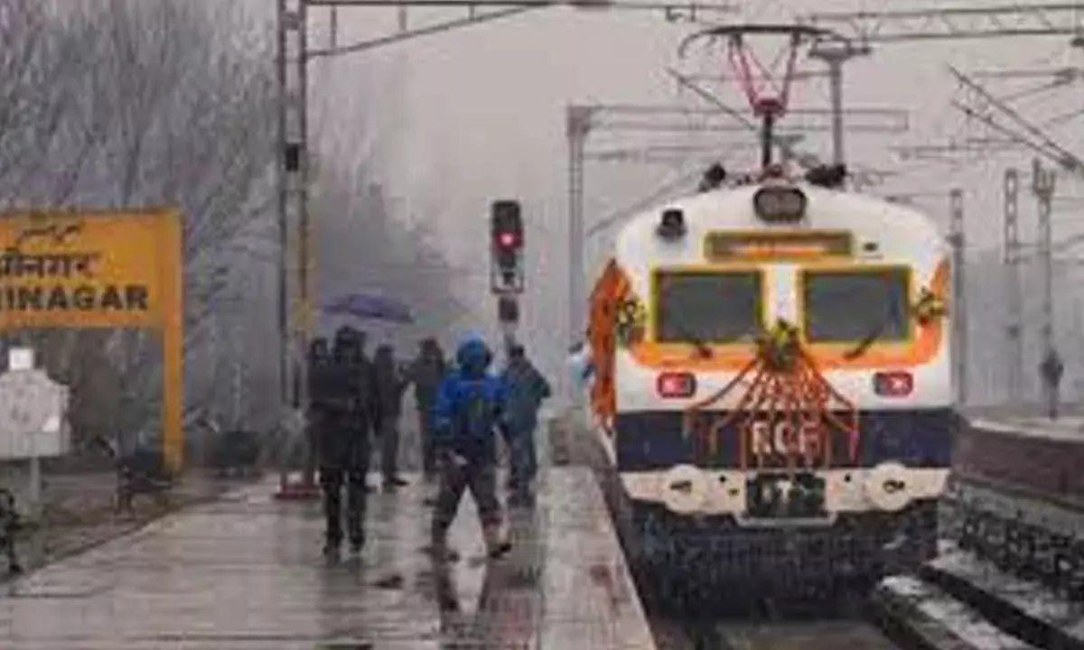 Trains Trial Run Successful On Katra-Srinagar Line