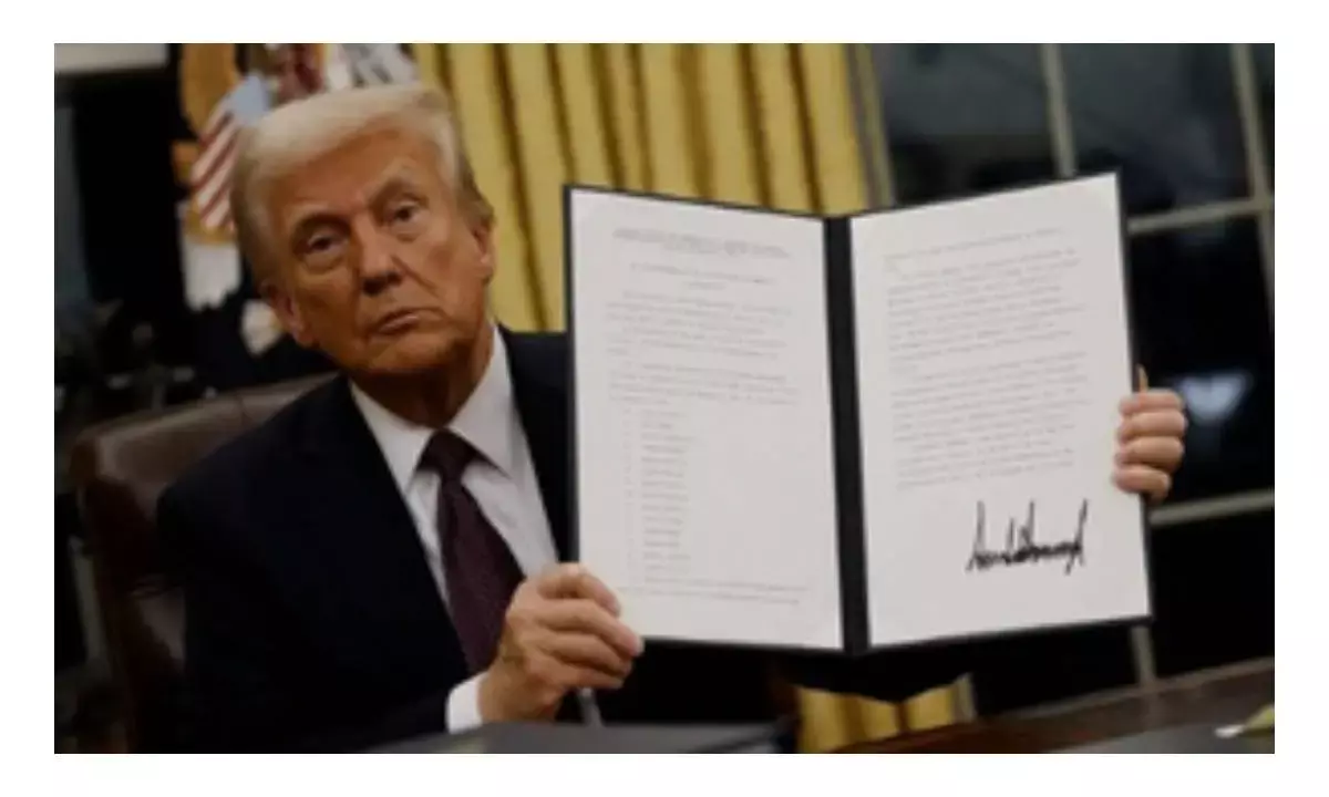 Trump administration sued on day 1 over order aiming to end birthright citizenship