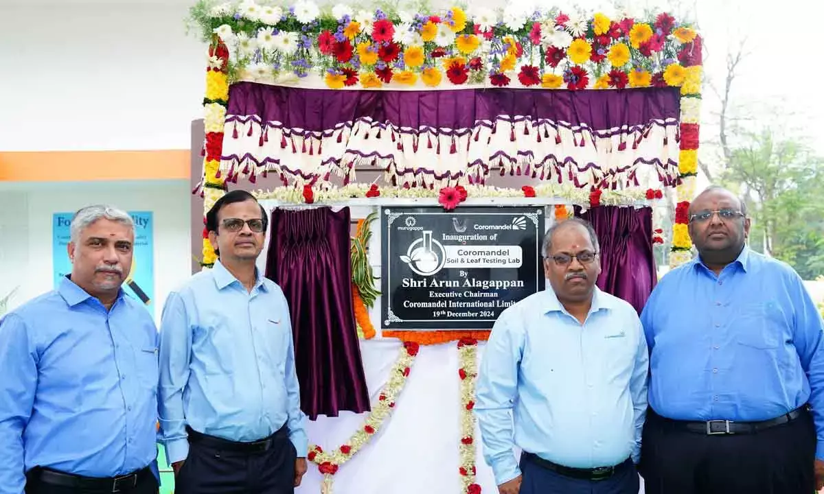 Coromandel Opens Advanced Soil, Leaf Testing Laboratory
