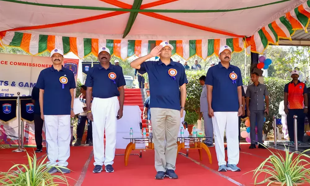 Cyberabad Police 7th annual sports, games and Duty Meet, 2025 inaugurated