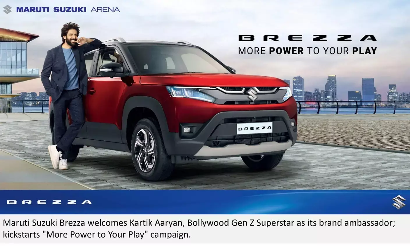 Maruti Suzuki launches new campaign for Brezza with Kartik Aaryan