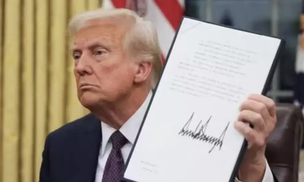 Trump signs executive order to end birthright citizenship, impacting millions of Indian immigrants