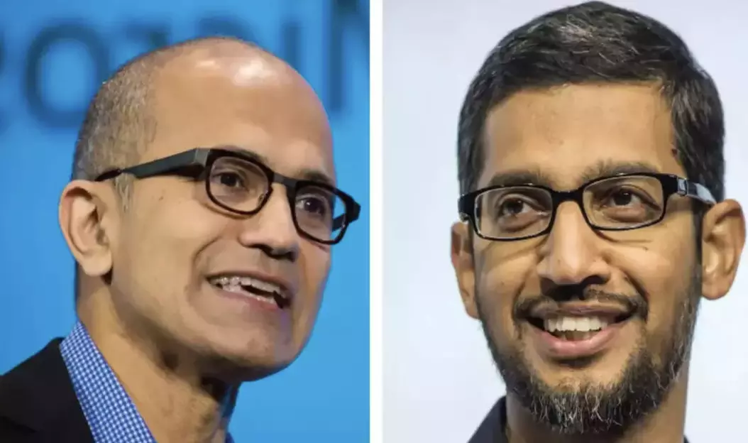 Satya Nadella, Sundar Pichai among most influential global leaders of Indian origin