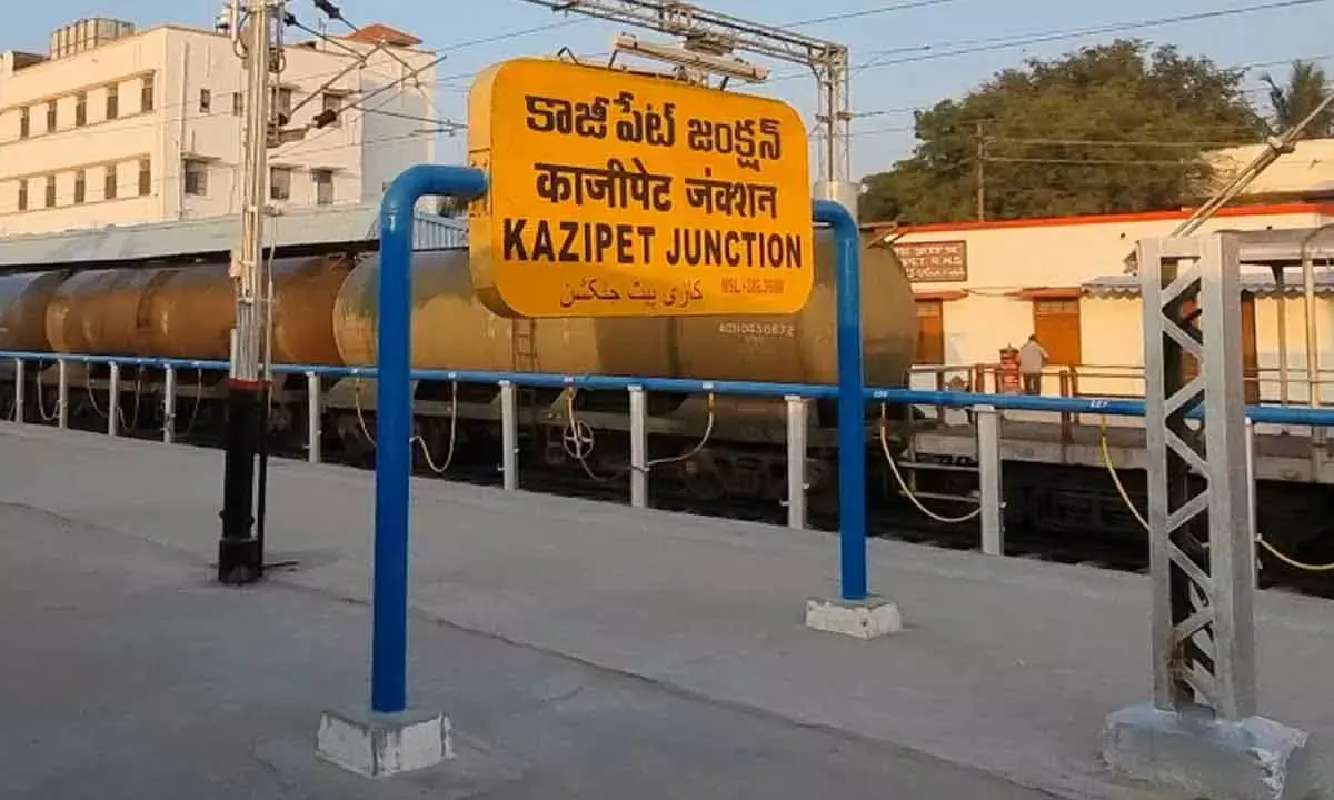 Kazipet Rly Station To Be Redeveloped With Rs 24 Cr