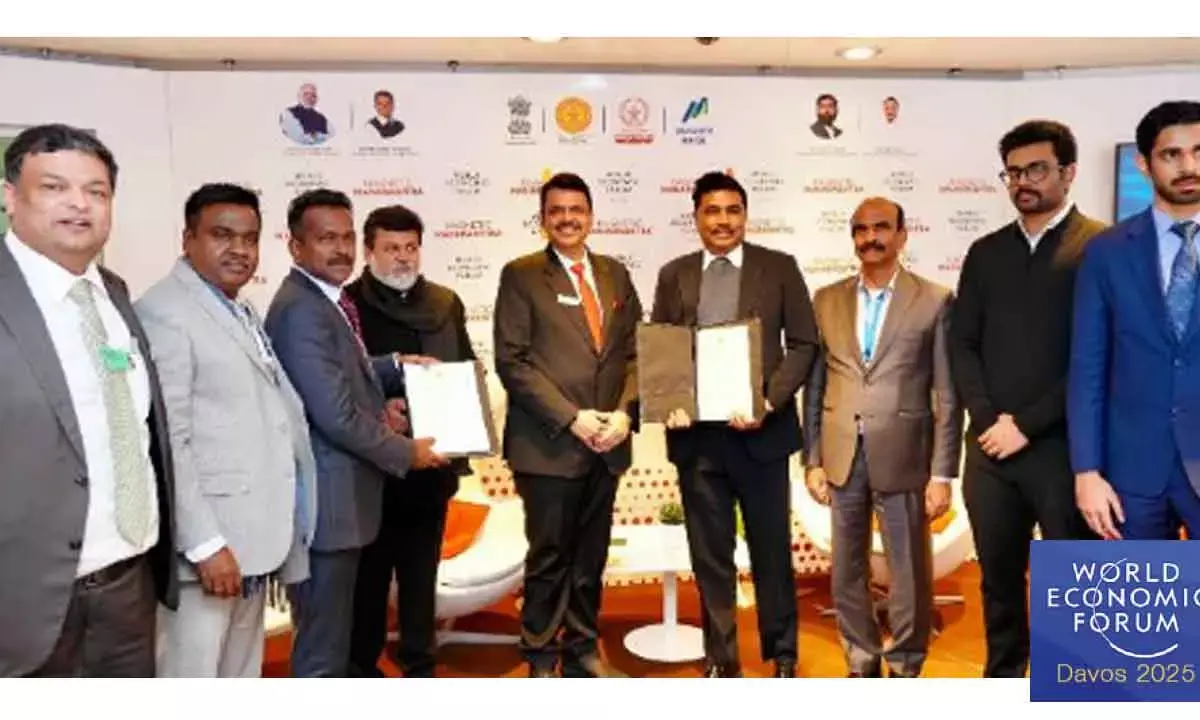 Maharashtra Frontrunner At Davos