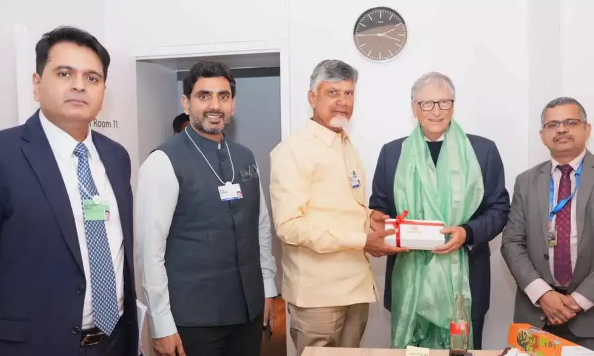 Naidu Concludes Davos Tour After Promoting Invest in AP Campaign
