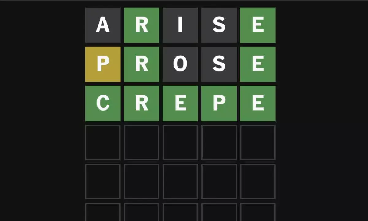 Todays Wordle Hints and Answer (#1315): Friday, January 24