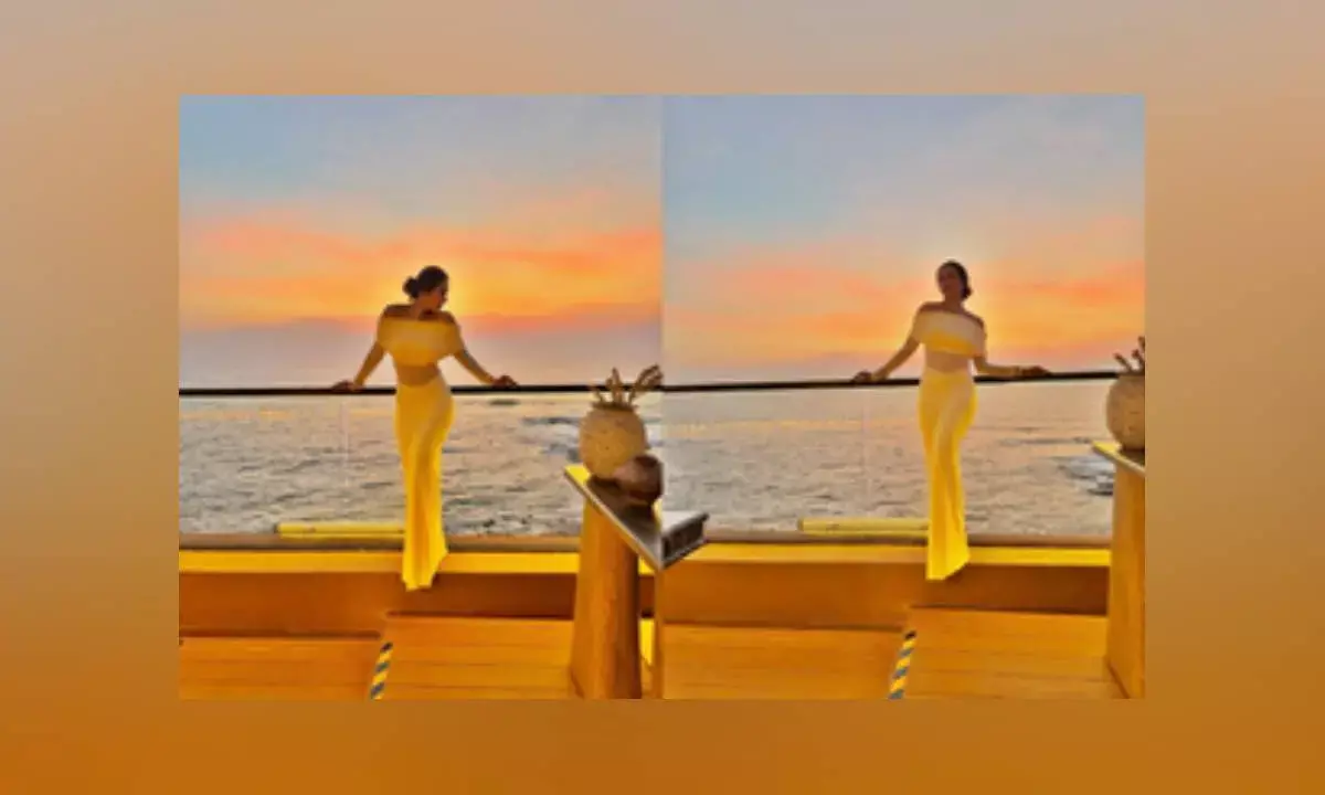 Malaika Arora showcases her svelte figure while enjoying sunset in Goa