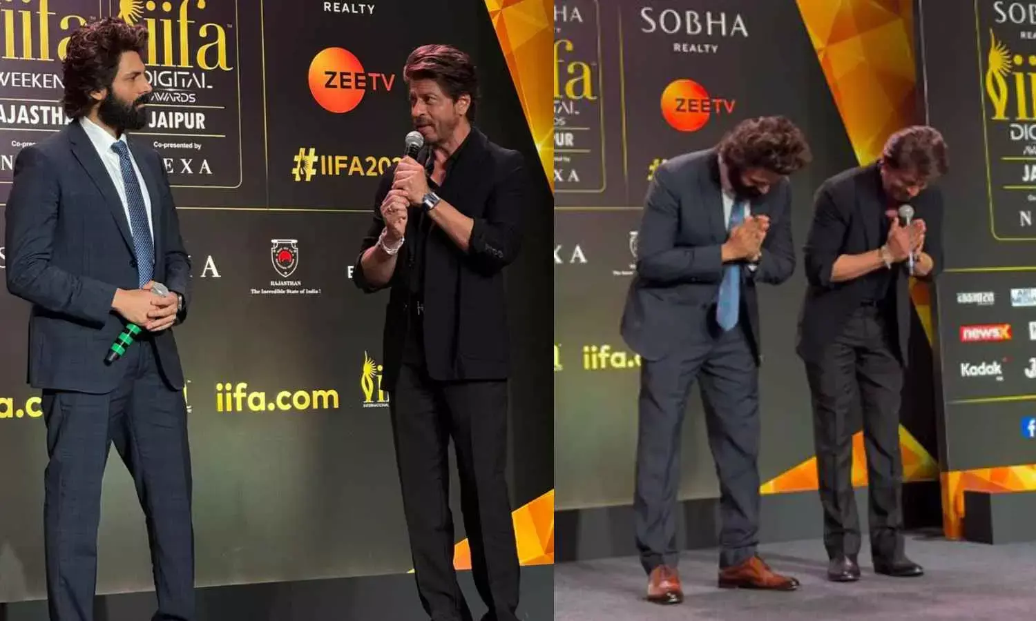 IIFA 2025 Pre-Event: Shah Rukh Khan Teaches Kartik Aaryan How To Host