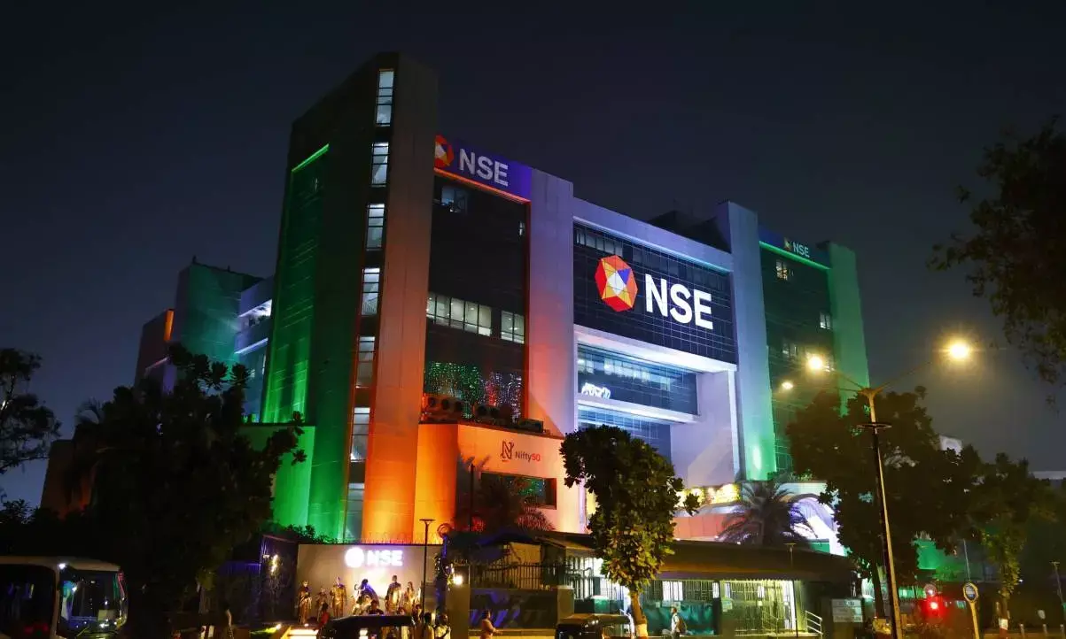 NSE illuminates in vibrant hues of the tricolor
