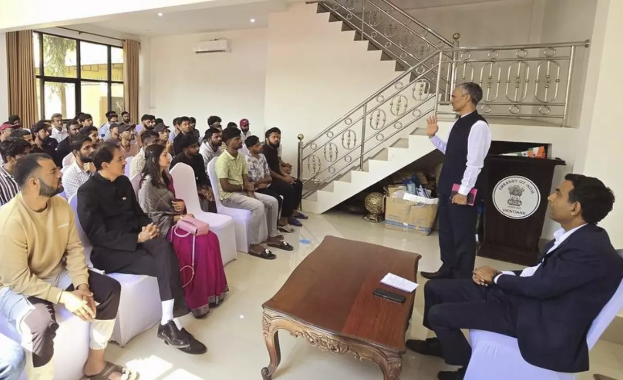 Indian Embassy rescues 67 nationals from cyber scam centres in Lao PDR’s Golden Triangle Zone Indian Embassy rescues 67 nationals from cyber scam centres in Lao PDR’s Golden Triangle Zone