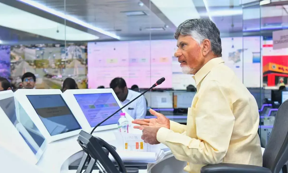 Adopt people first approach for welfare schemes: Naidu to staff