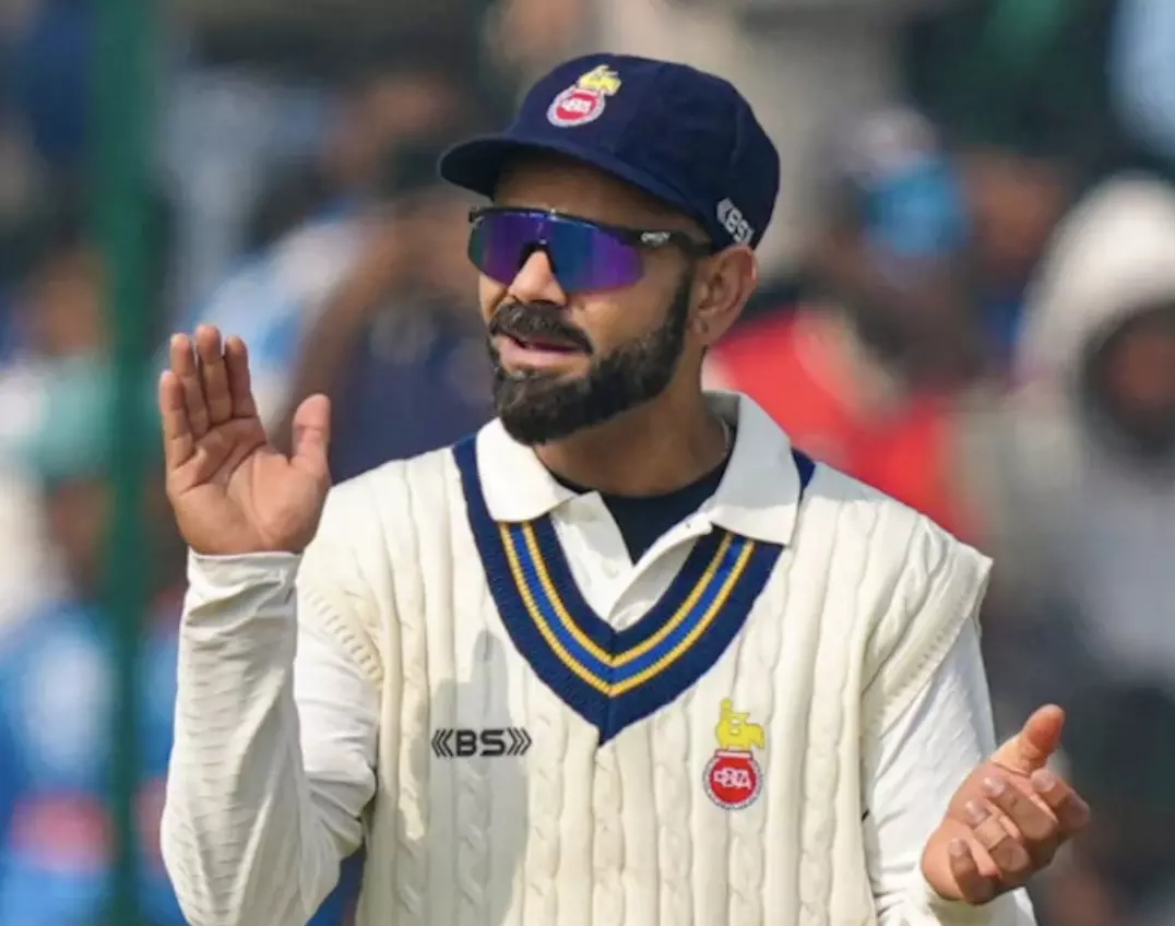 Virat Kohlis domestic return draws massive crowd, despite not batting Virat Kohlis domestic return draws massive crowd, despite not batting