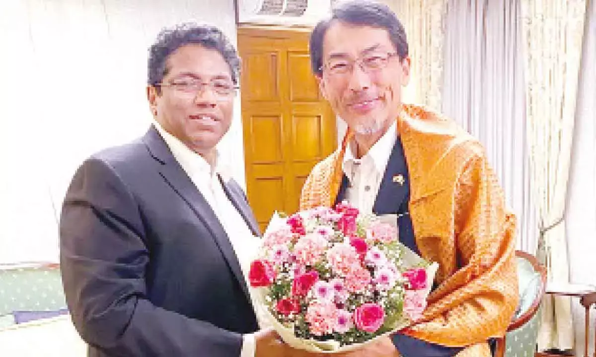 Sri City MD briefs Japanese Envoy On Advantages