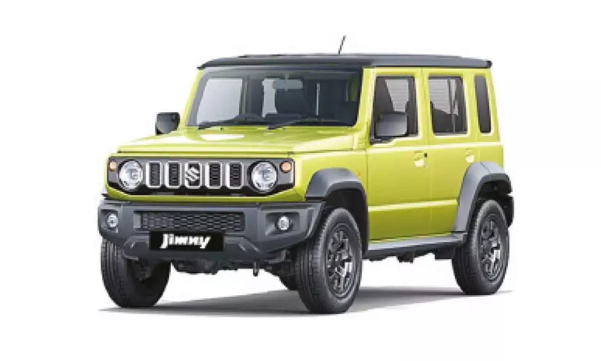 ‘Made in India’ Jimny SUV debuts in Japan