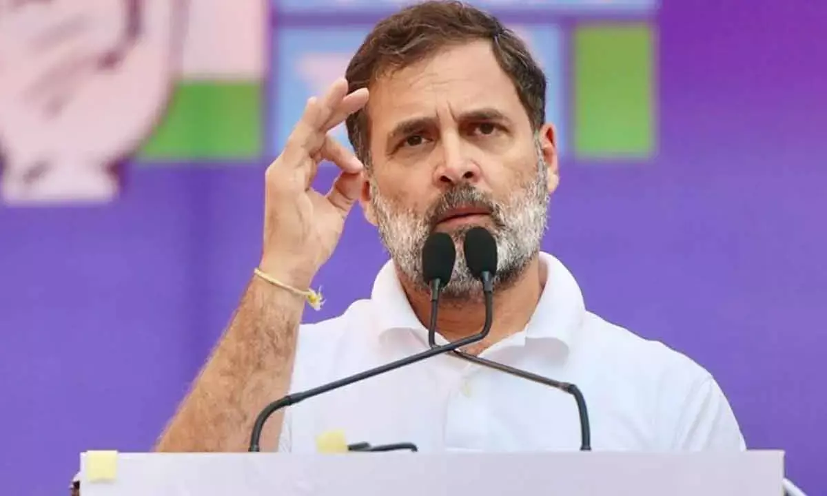 Band-Aid For Bullet Wounds: Rahul Gandhi
