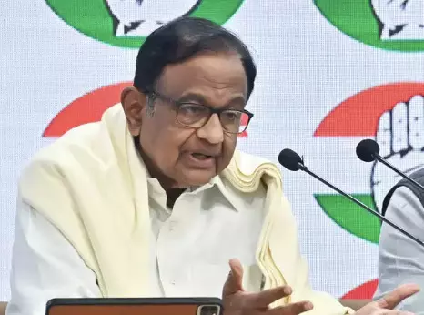 Chidambaram predicts 6-6.5% growth for economy in 2025-26, sticking to the same path Chidambaram predicts 6-6.5% growth for economy in 2025-26, sticking to the same path