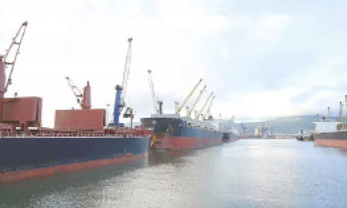 Visakha Port Achieves Record In Handling Manganese Ore In Bulk