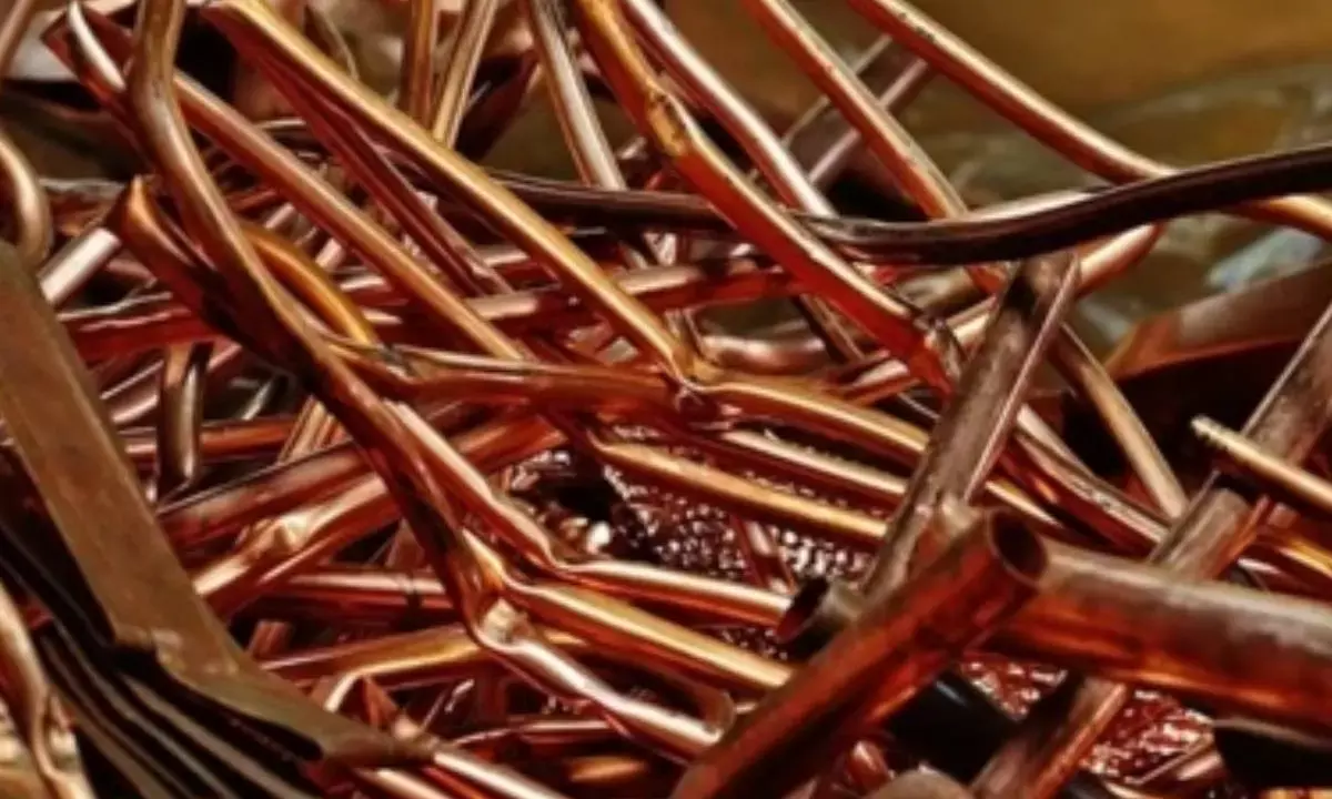 Chhattisgarh exports 12,000MT copper to China