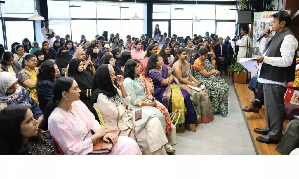 Jishnu Dev Varma, Sridhar Babu laud women entrepreneurs at WE Hub