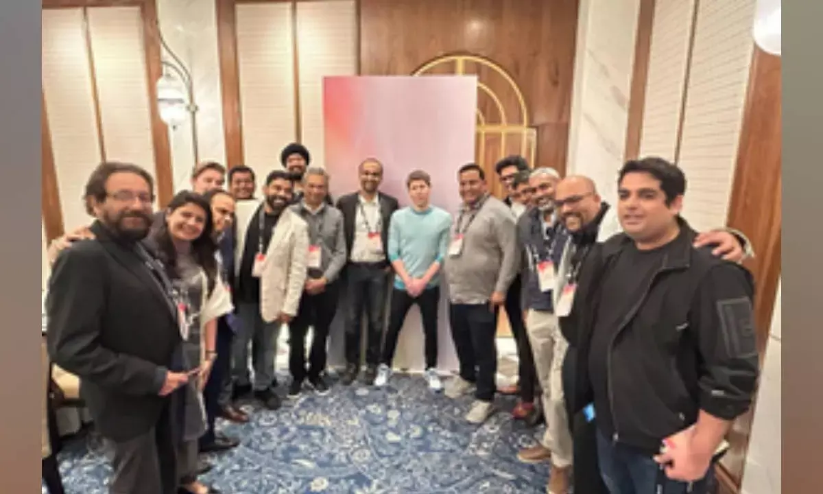OpenAI CEO discusses AI roadmap with Indian startup leaders
