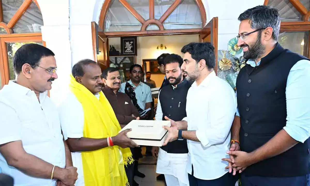 Lokesh Urges Centre For Speedy Nod To Mittal Plant