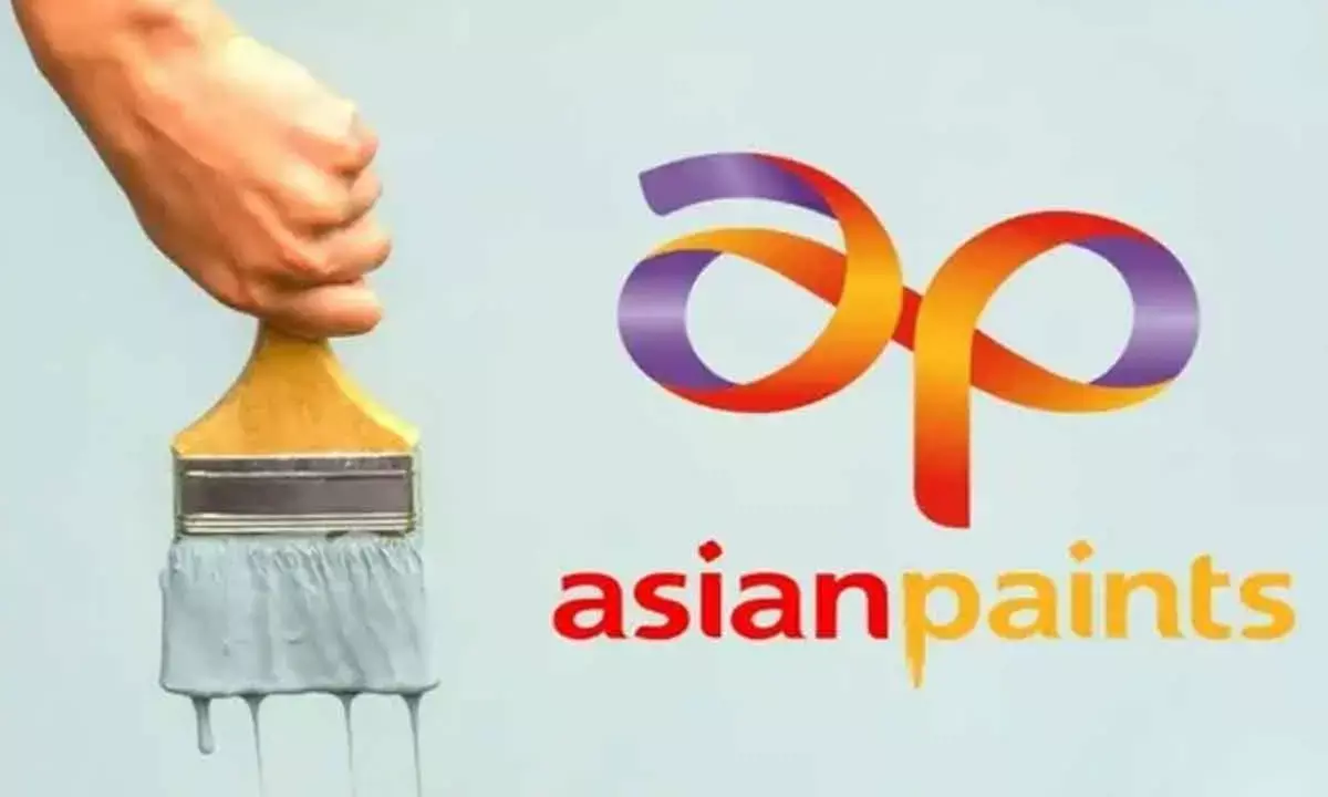 Asian Paints Drops Over 3%