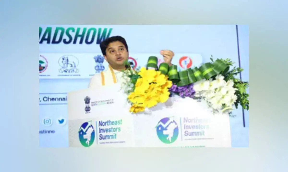 Northeast charts its path to become leading engine of Indias growth: Jyotiraditya Scindia