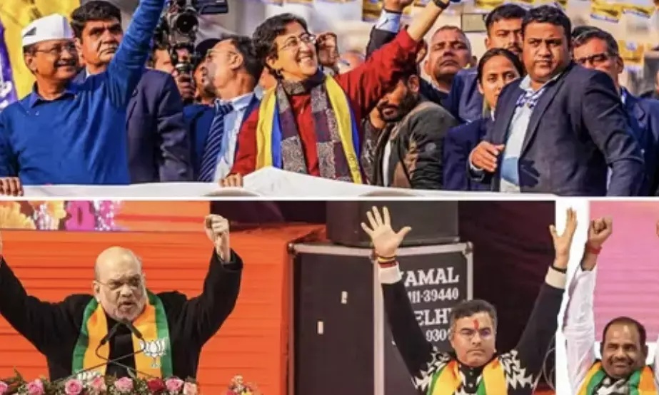 Exit poll predicts BJPs strong comeback in Delhi assembly elections