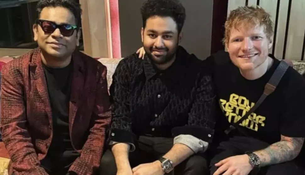 AR Rahman’s son AR Ameen wows with ₹3.2 Crore watch at Ed Sheerans Chennai concert AR Rahman’s son AR Ameen wows with ₹3.2 Crore watch at Ed Sheerans Chennai concert