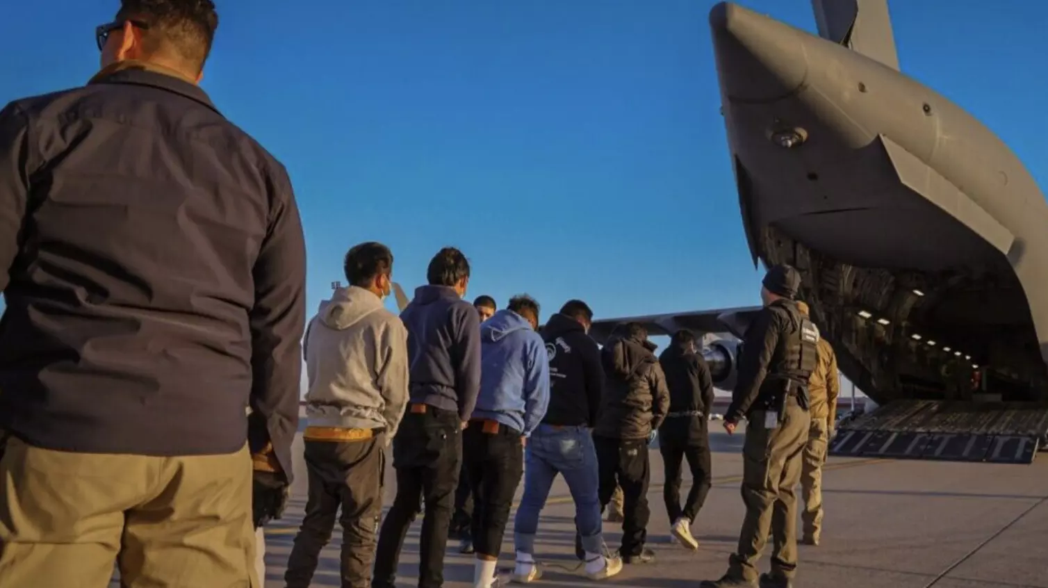 Inside the US deportation of 104 Indians: ‘handcuffed, legs chained, struggled to use washroom for 40 hours’ Inside the US deportation of 104 Indians: ‘handcuffed, legs chained, struggled to use washroom for 40 hours’